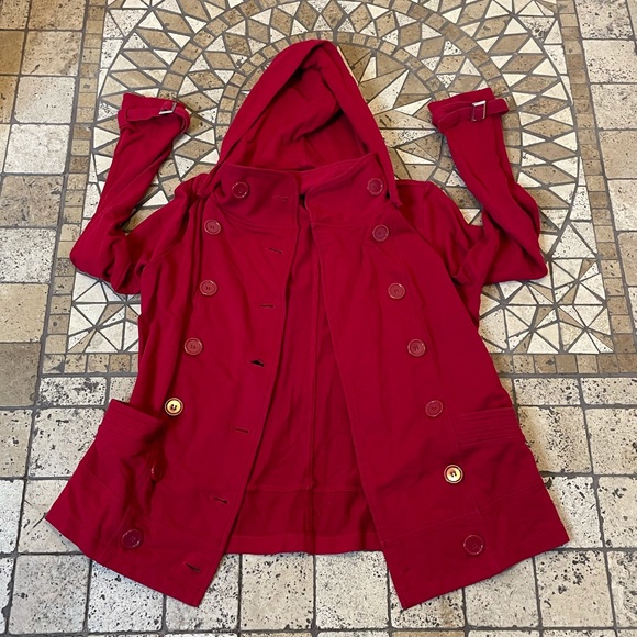 INC International Concepts Buttoned Down Jacket L - Picture 14 of 17